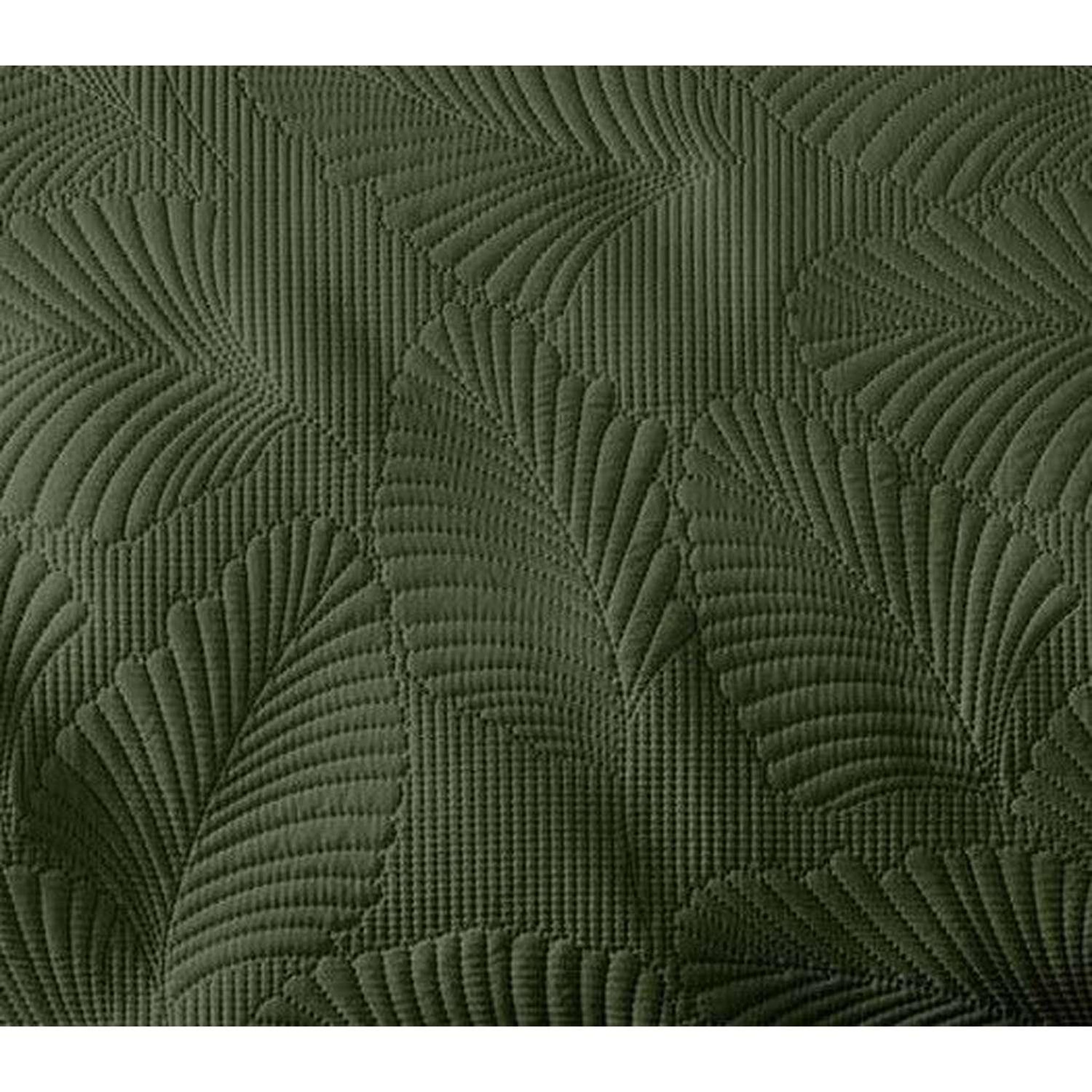 Voir la diapositive 2 : Douceur d'Intérieur Dessus de lit matelassé DEER - Microfibre unie