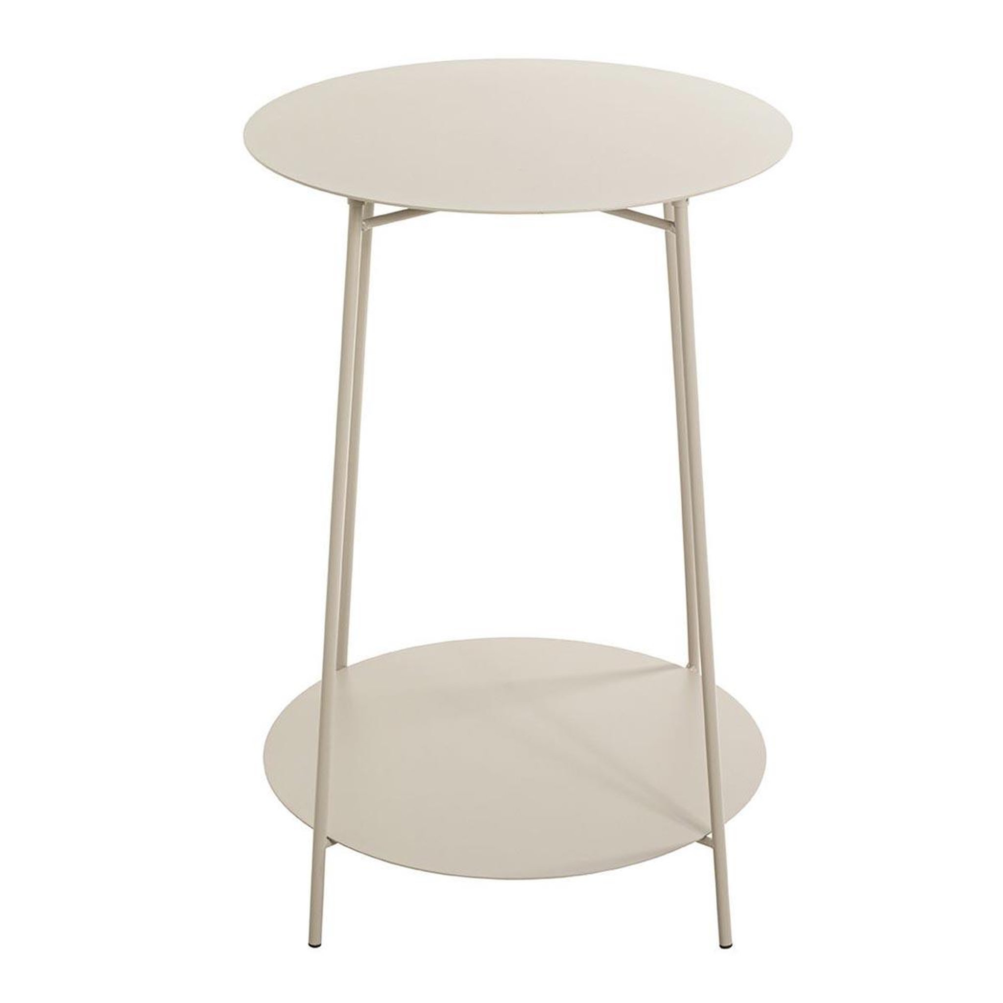 Voir la diapositive 2 : Paris Prix Table d'appoint en métal  conrad  60cm gris