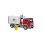 Voir la diapositive 2 : Bruder Camion Jouet Bruder MAN TGS Rouge et Blanc