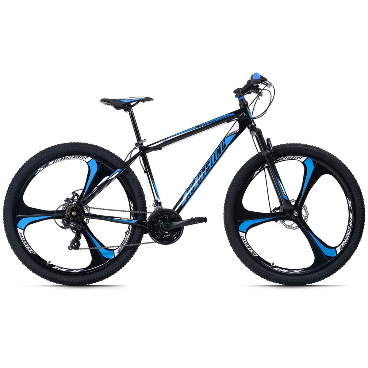 VTT semi rigide 29 Sharp noir bleu TC 51 cm pas cher Auchan