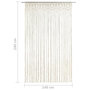 Voir la diapositive 5 : VIDAXL Rideau en macrame 140x240 cm Coton
