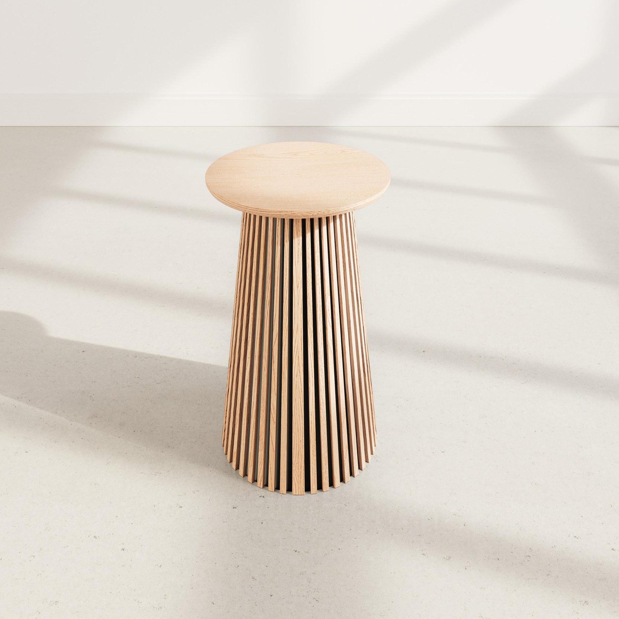 Voir la diapositive 3 : BEST MOBILIER Freya - bout de canapé - 40x50 cm