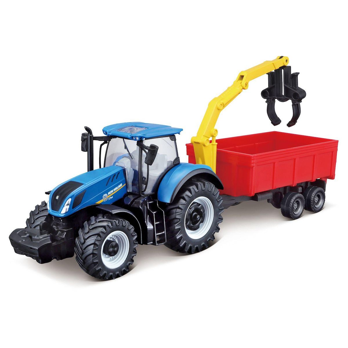 BURAGO Tracteur + remorque Fendt à friction 1/43ème