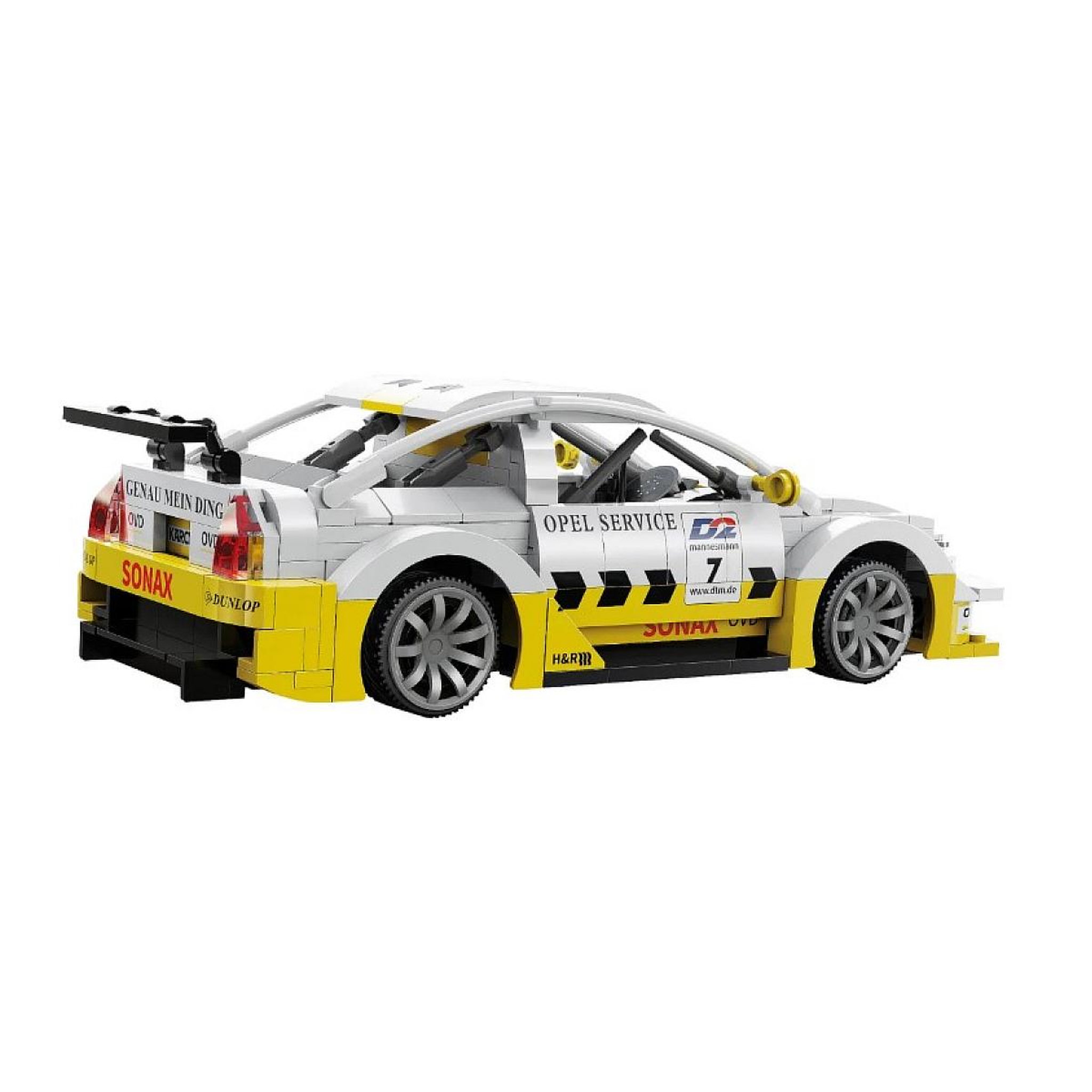 Voir la diapositive 2 : Jamara CaDA Opel Astra V8 Coupé 1:20 blanc 2,4GHz Bricks