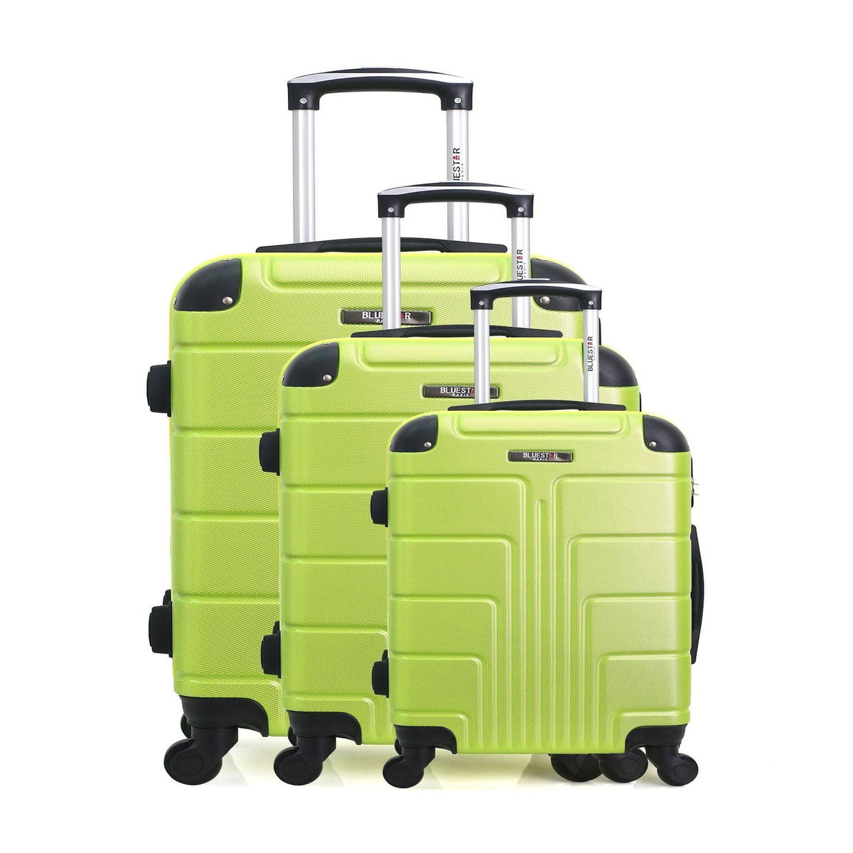 BLUESTAR BLUESTAR - Set de 3 Valises OTTAWA 75 cm 4 Roues