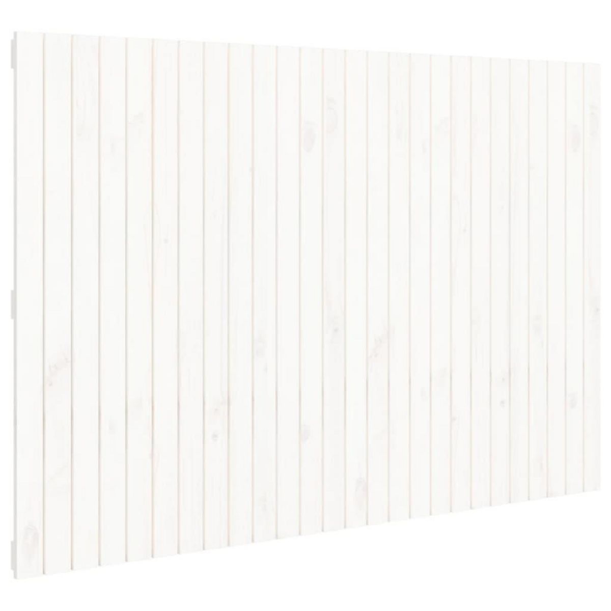 VIDAXL Tete de lit murale Blanc 166x3x110 cm Bois massif de pin