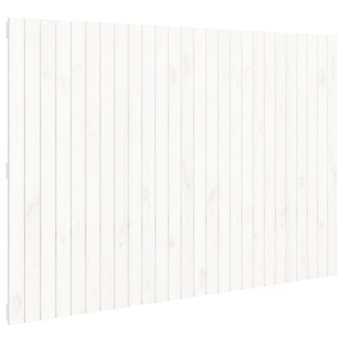 VIDAXL Tete de lit murale Blanc 166x3x110 cm Bois massif de pin