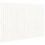 Voir la diapositive 2 : VIDAXL Tete de lit murale Blanc 166x3x110 cm Bois massif de pin