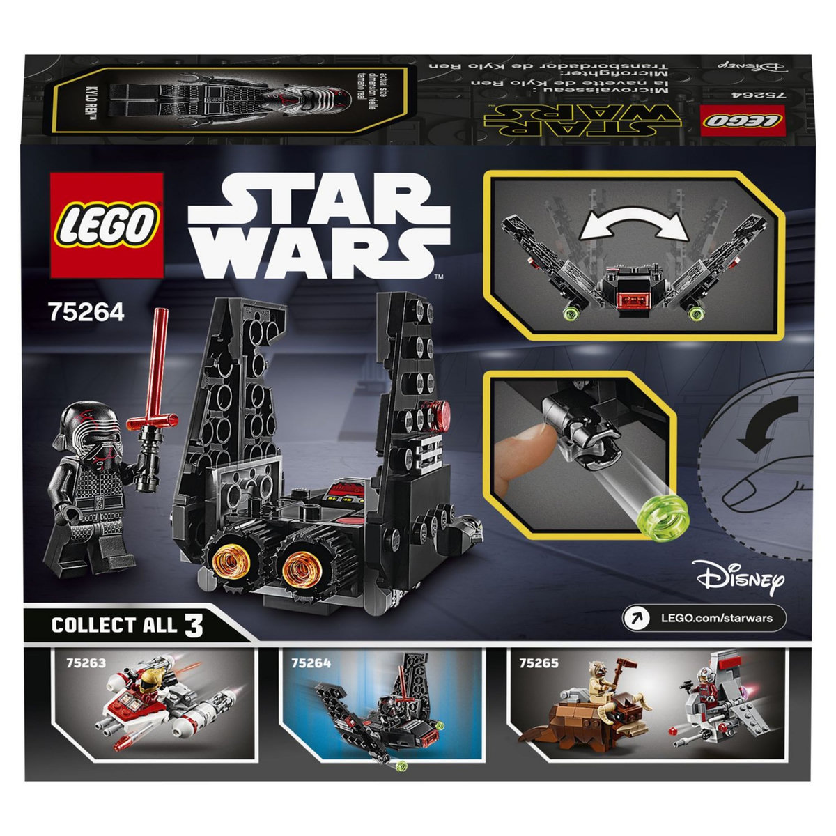 LEGO Star Wars 75264- Microfigther Navette de Kylo