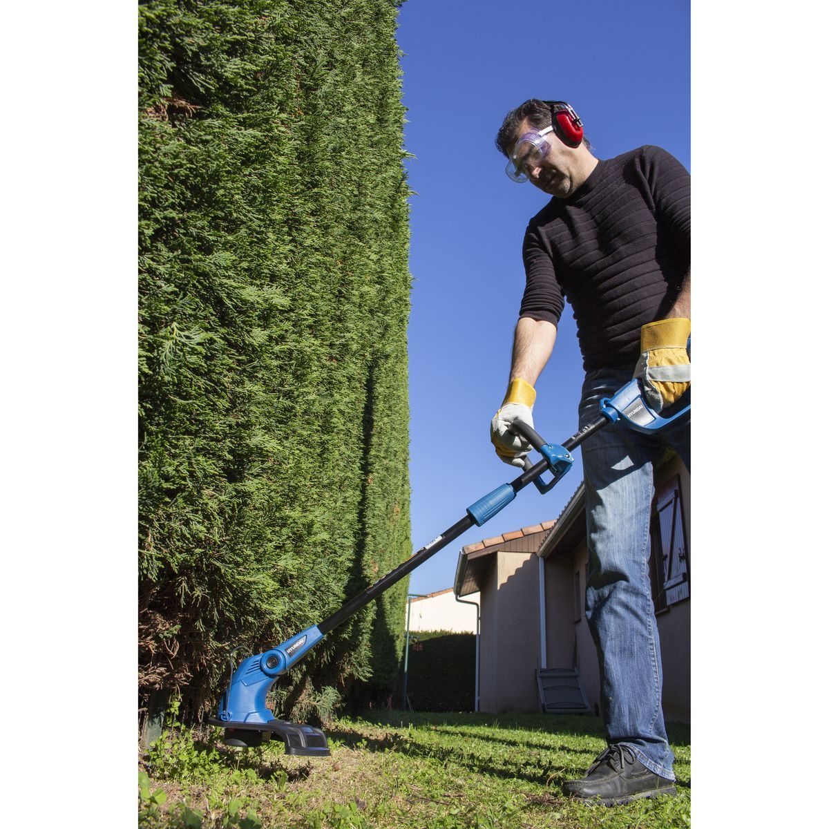 HYUNDAI Coupe-bordure sans fil 40 V 2 Ah 30 cm