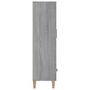Voir la diapositive 5 : VIDAXL Buffet Sonoma gris 70x31x115 cm Bois d'ingenierie