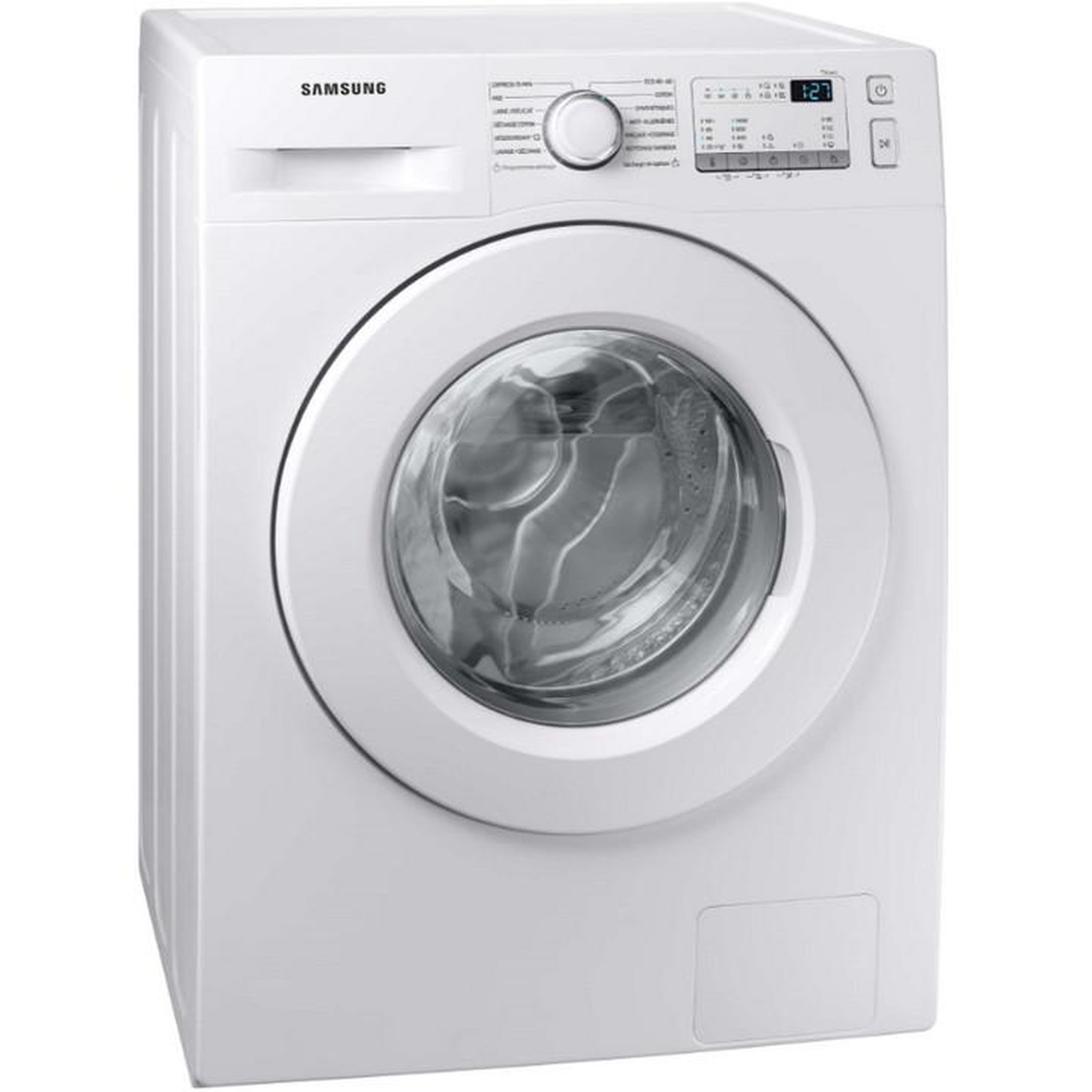 Voir la diapositive 3 : Samsung Lave-linge séchant frontal 8/5kg 1400 tours/min - wd80t4046ew