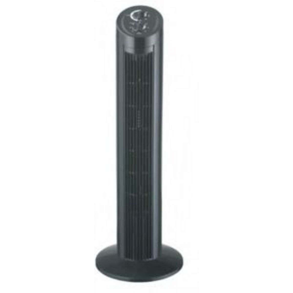 EVATRONIC Ventilateur Colonne Noire