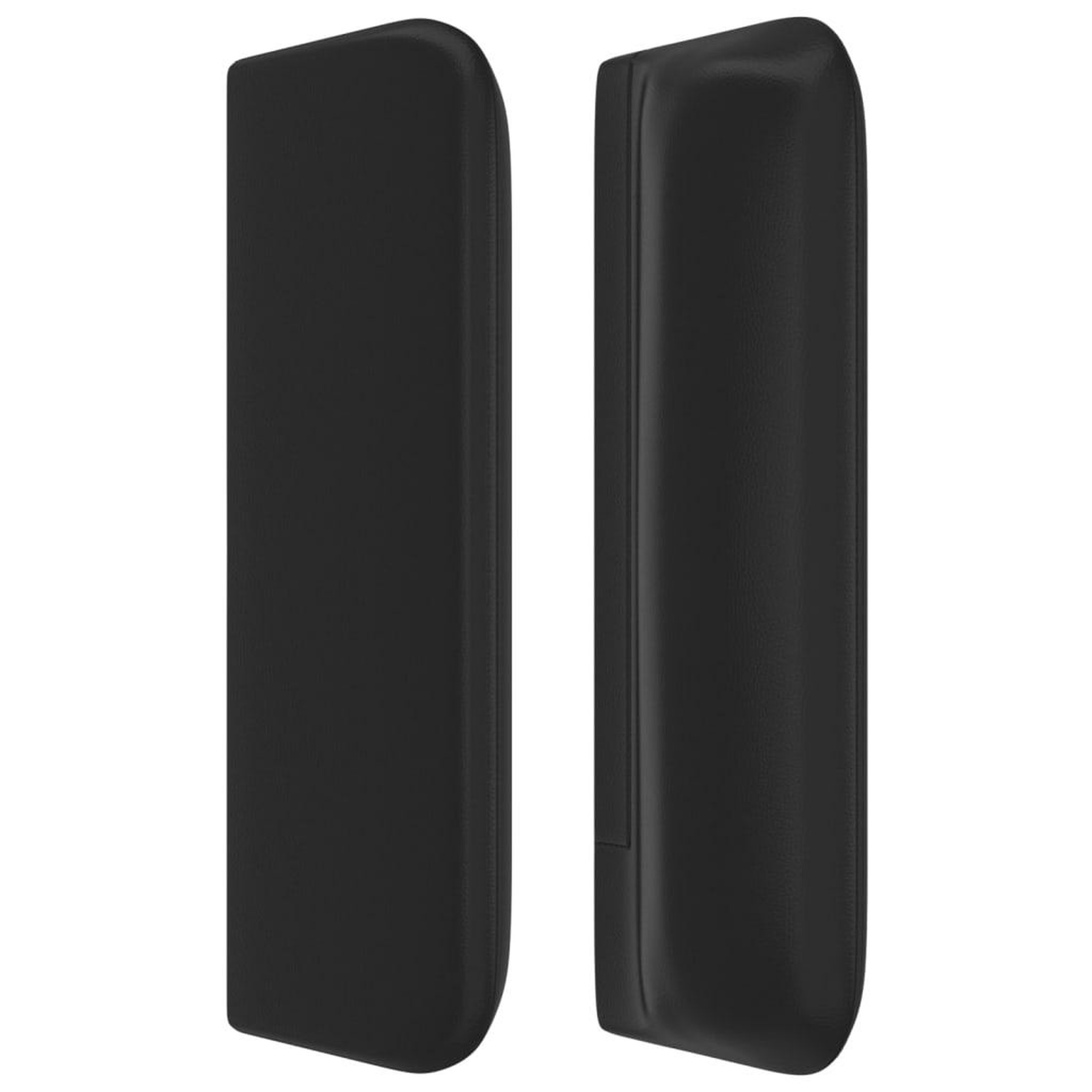 Voir la diapositive 4 : VIDAXL Tete de lit avec oreilles Noir 163x16x78/88 cm Similicuir