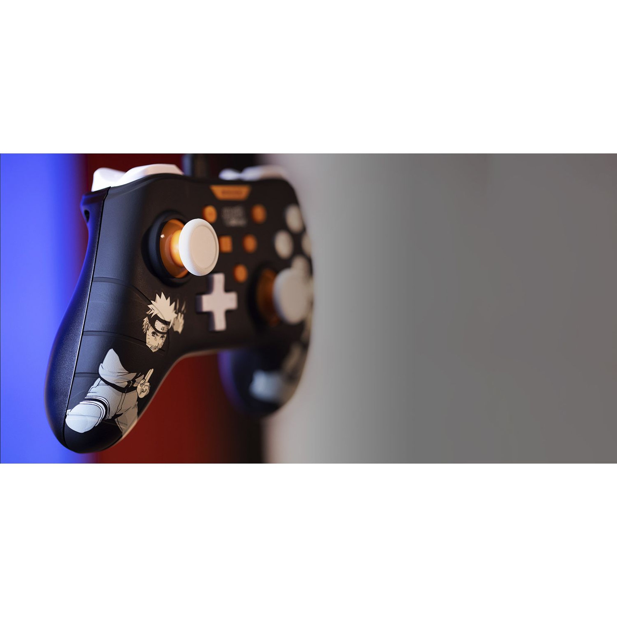 Voir la diapositive 4 : Manette Filaire Naruto Noir Nintendo Switch / PC