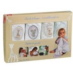 Set de 4 langes Sophie la Girafe