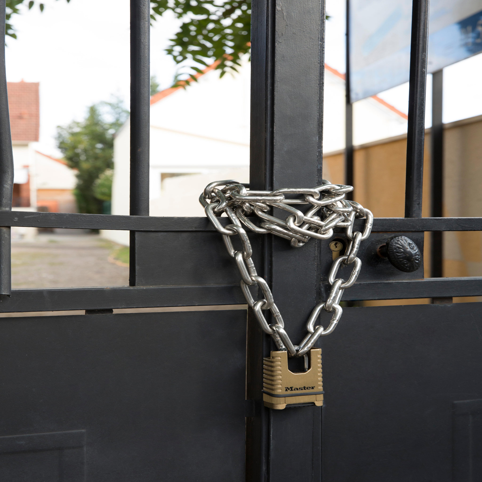 Master lock Cadenas en Laiton Massif Haute Sécurité [Anse Protégée][À Combinaison] M1177EURD