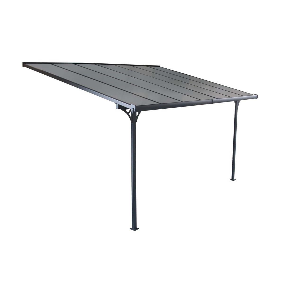 CONCEPT USINE Tonnelle murale 13,30 m² en aluminium FERRATO