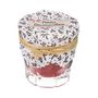 Voir la diapositive 3 : FEERIC LIGHT & CHRISTMAS Lot de 8 bougies parfumées, effet pot de confiture - Hauteur 5,50 cm - Rouge