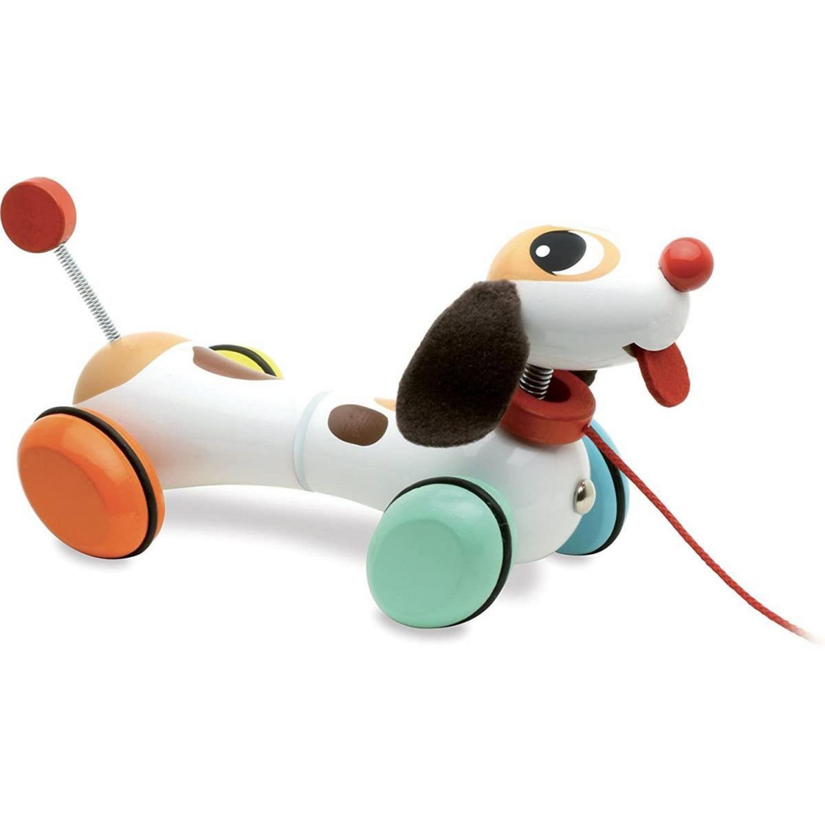 Vilac Toutou le chien en bois a tirer