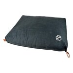 Paris Prix Coussin Rectangle Chien & Chat  City  80cm Anthracite