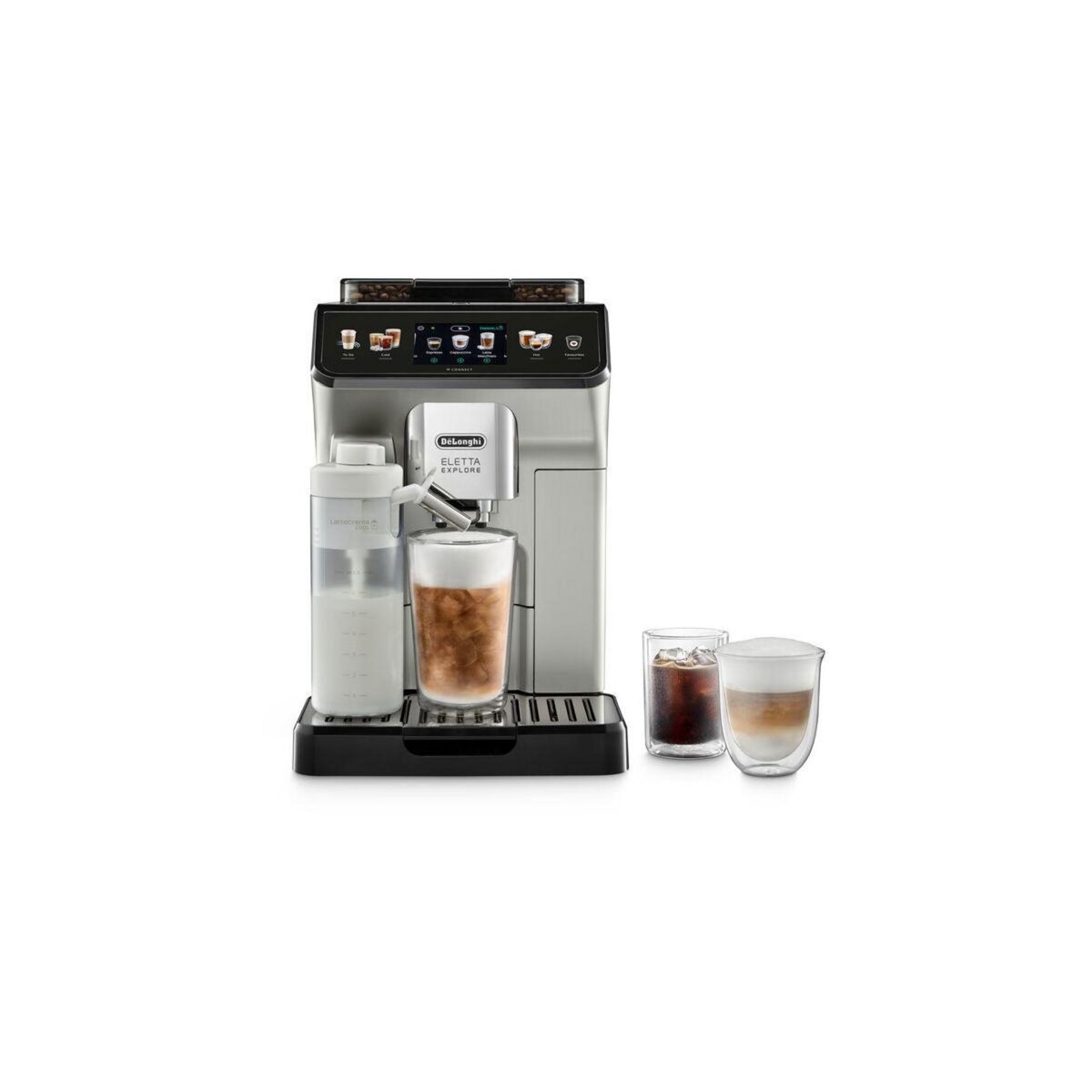 DELONGHI Expresso Broyeur ECAM450.65.S Eletta Explore Argent
