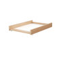 Voir la diapositive 2 : WEBABY Plan à langer amovible avec matelas pour lit bébé ESSENTIEL en bois
