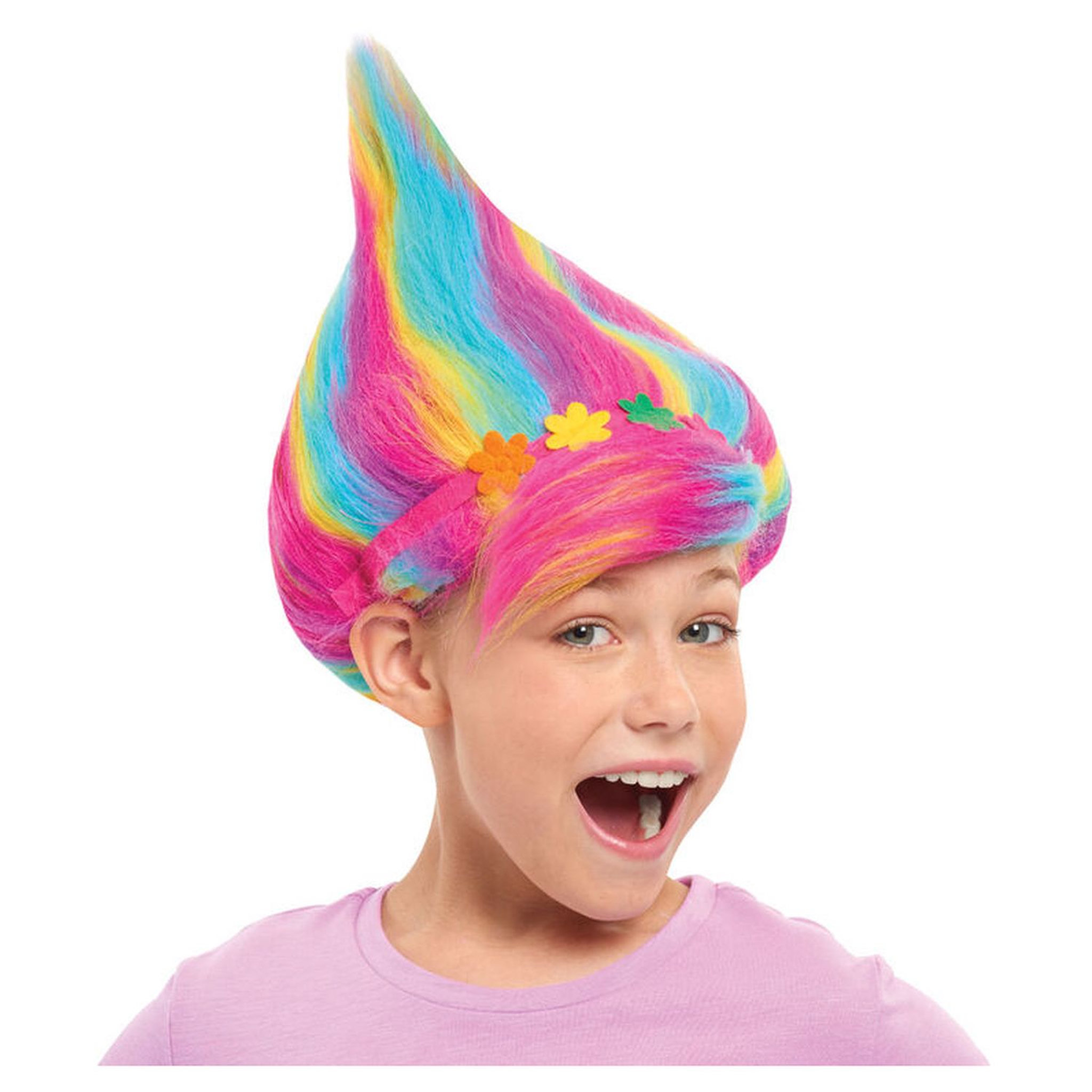 Voir la diapositive 7 : GIOCHI PREZIOSI Trolls World Tour Trollific perruque Asst