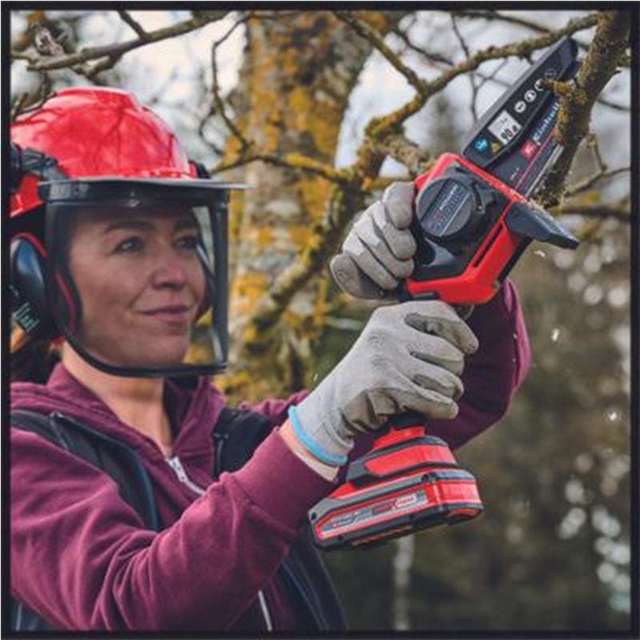 Voir la diapositive 2 : Einhell Élagueuse sans fil EINHELL 4600040 GE-PS 18/15 Li BL-Solo Power X-Change (produit seul)