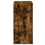 Voir la diapositive 6 : VIDAXL Garde robe chêne fumé 77x48x102 cm bois d ingénierie
