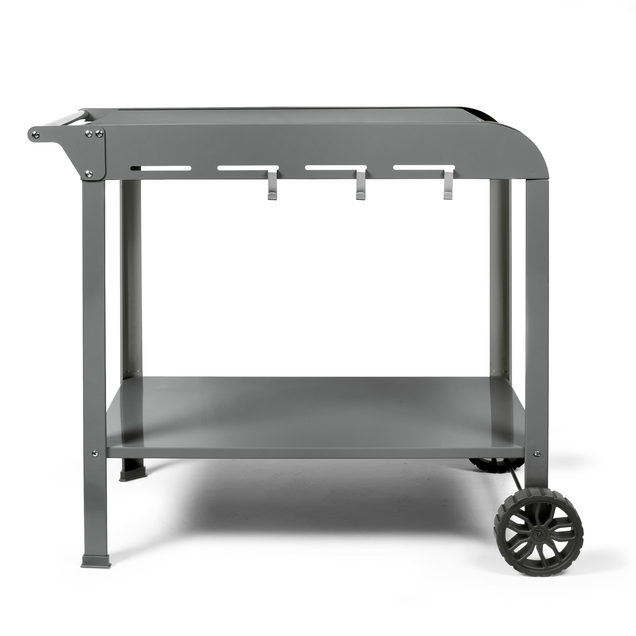 LIVOO Desserte gris 91.5x50.2x80cm - gs168g