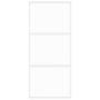 Voir la diapositive 4 : VIDAXL Porte coulissante blanc 90x205 cm verre trempe aluminium