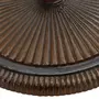 VIDAXL Socle de parasol Bronze 45x45x30 cm Fonte