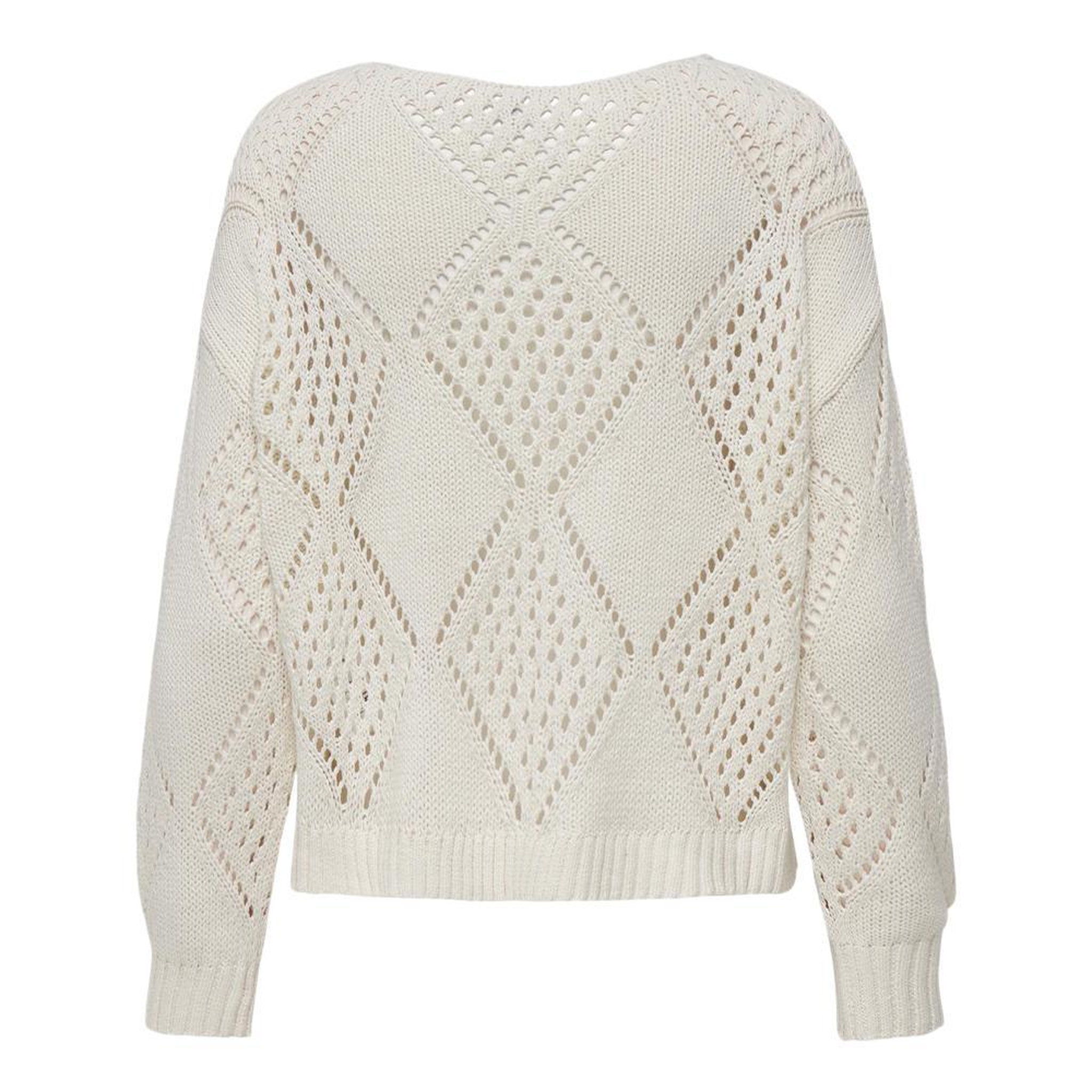 Voir la diapositive 2 : Only Pull Ecru Femme Only Patricia
