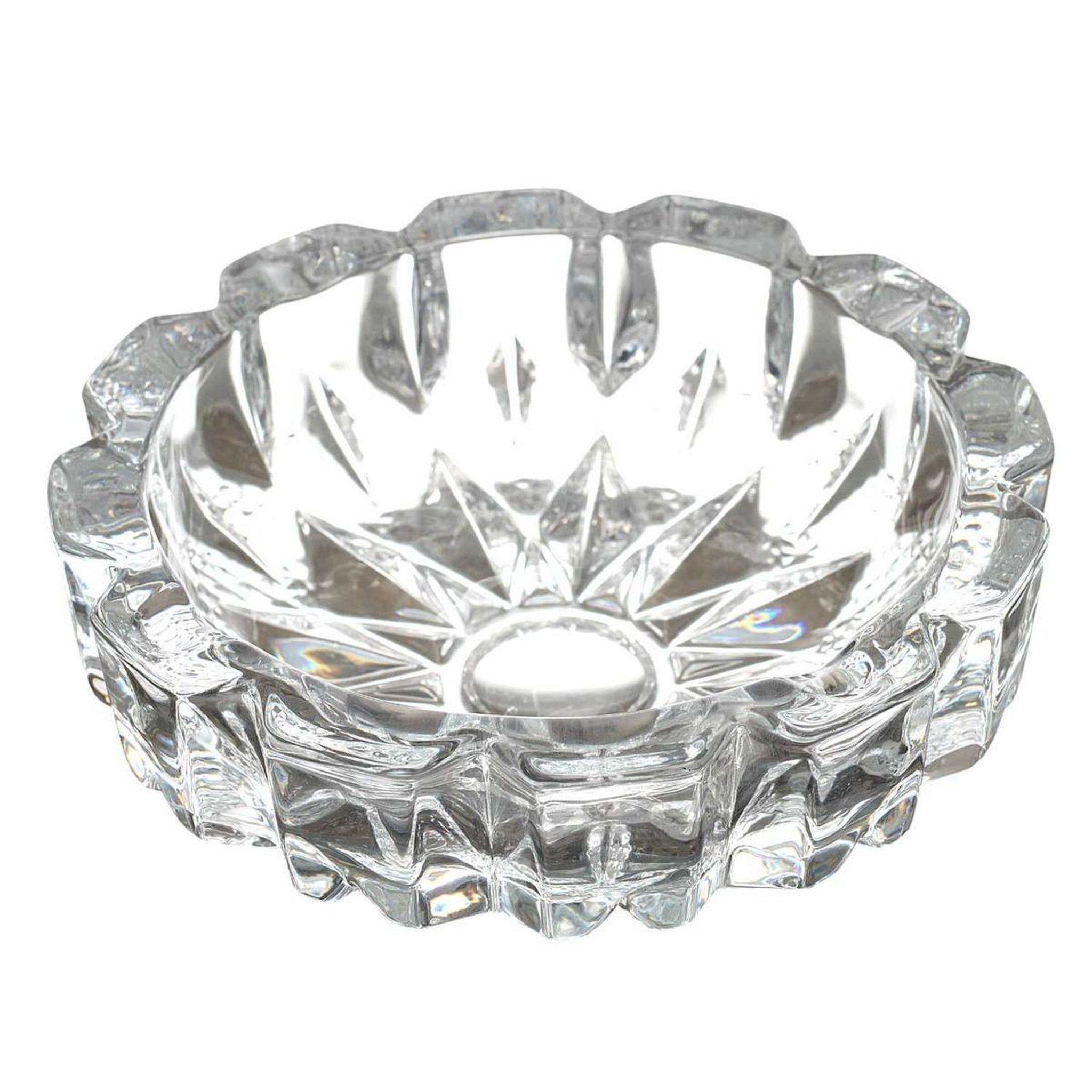 The Home Deco Factory Cendrier en verre  crystal  13cm transparent