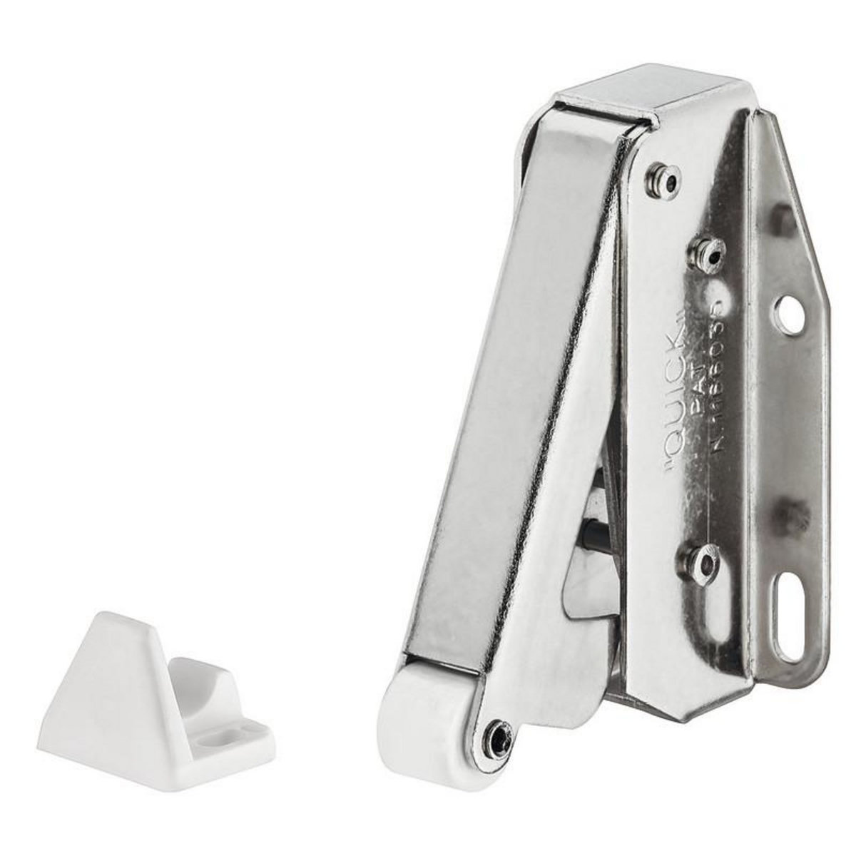 NOTRE SELECTION Loqueteau ressort QUICK à visser en acier zingué