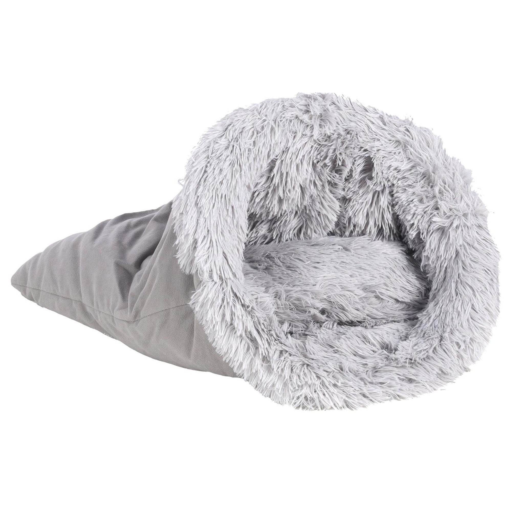 Voir la diapositive 1 : Eden Sac de couchage tout doux pour chat ayco