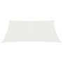 Voir la diapositive 3 : VIDAXL Voile d'ombrage 160 g/m^2 Blanc 2x4,5 m PEHD