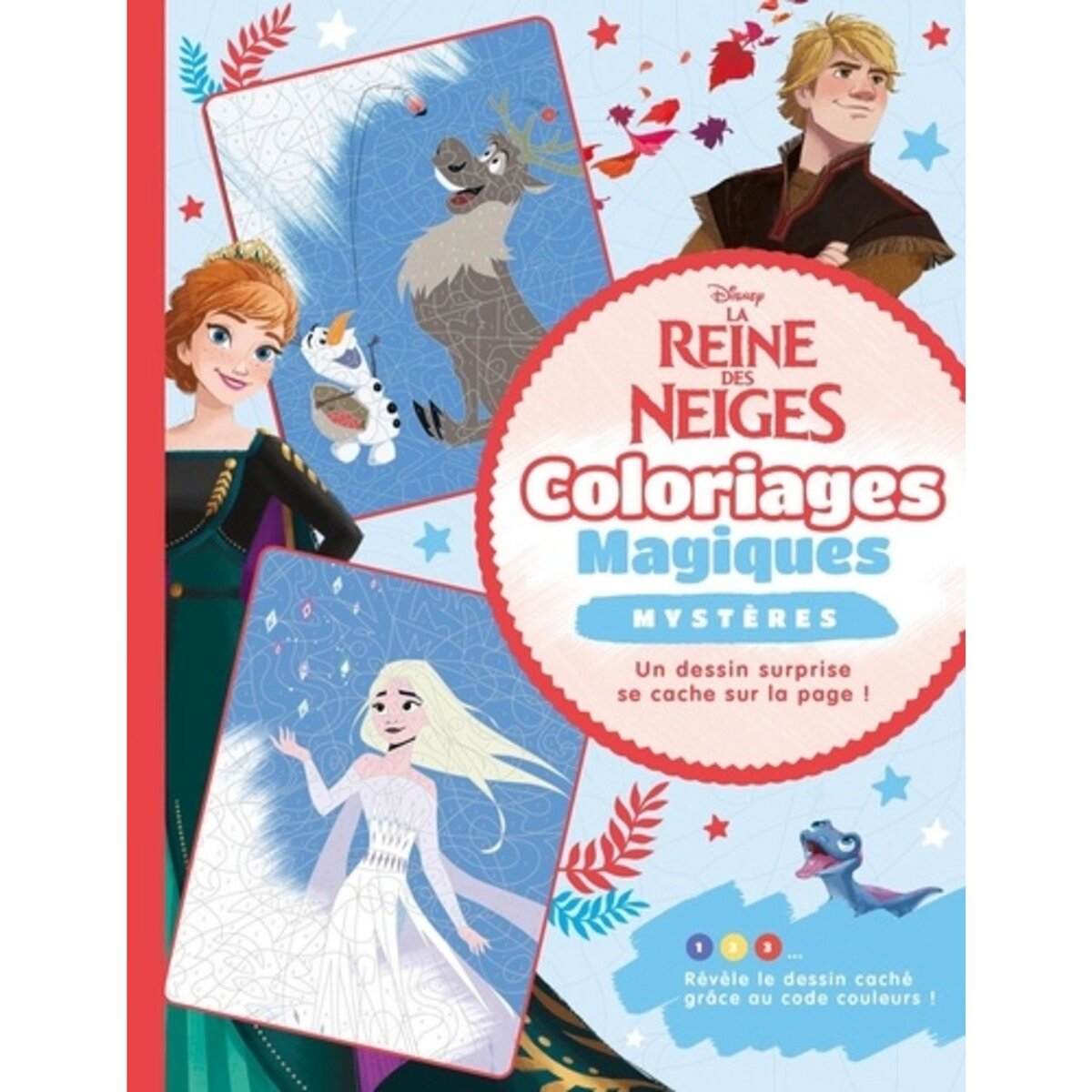 Stickers repositionnable Disney - La Reine des Neiges 2 - modèle