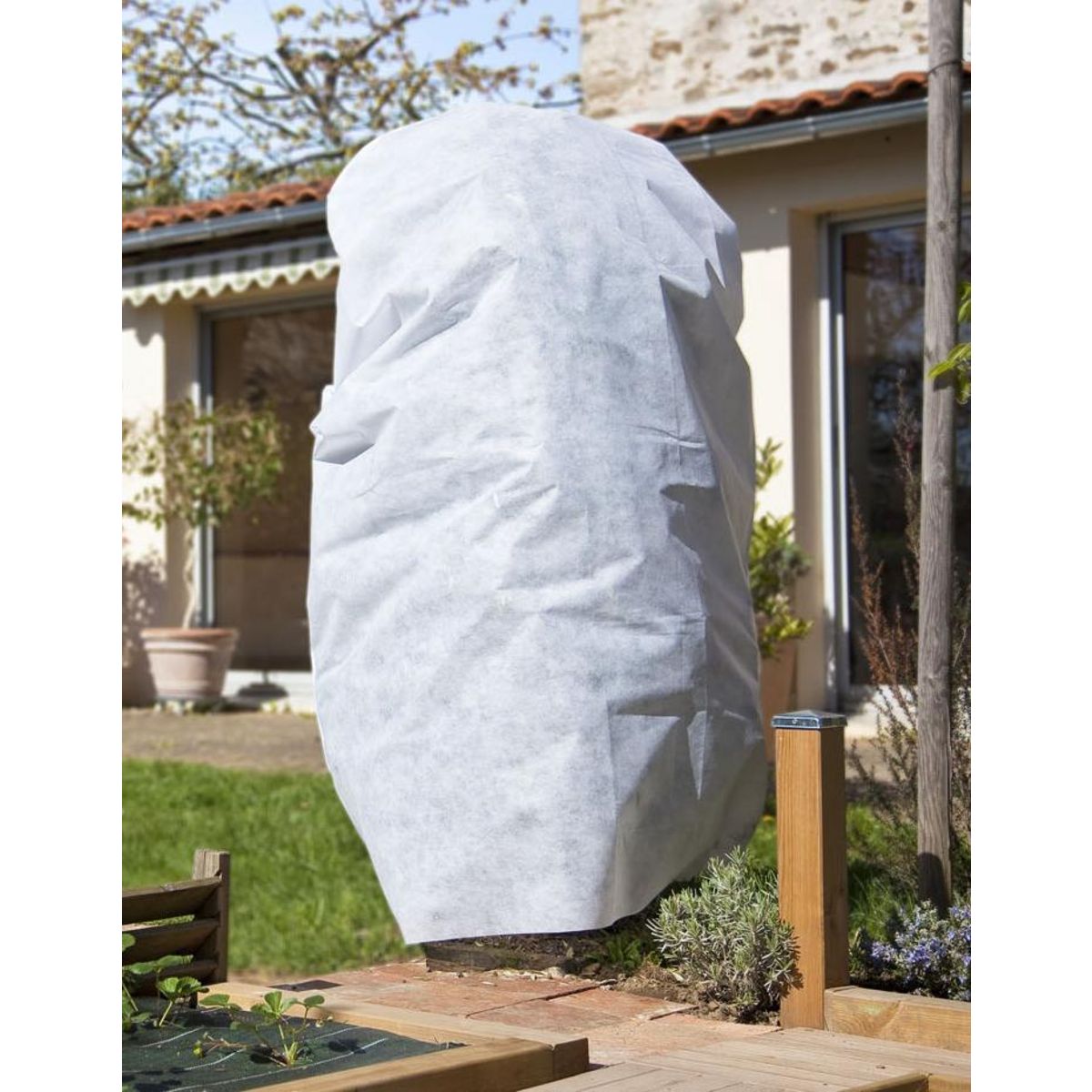 Nortene Housse d'hivernage HIVERNEST - H. 1,8 m - 50 g/m²