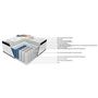 Voir la diapositive 7 : MemoryPur Matelas ressorts ensachés 160x200 cm DIAMANT