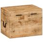 Voir la diapositive 4 : VIDAXL Boîte de rangement 39x28x31 cm Bois massif d'acacia