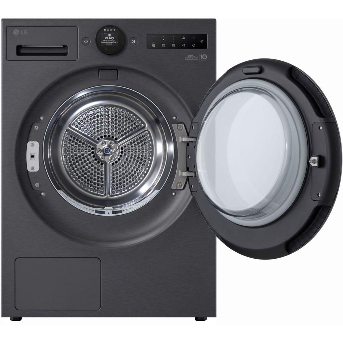 LG Sèche linge pompe à chaleur RH9X76BM