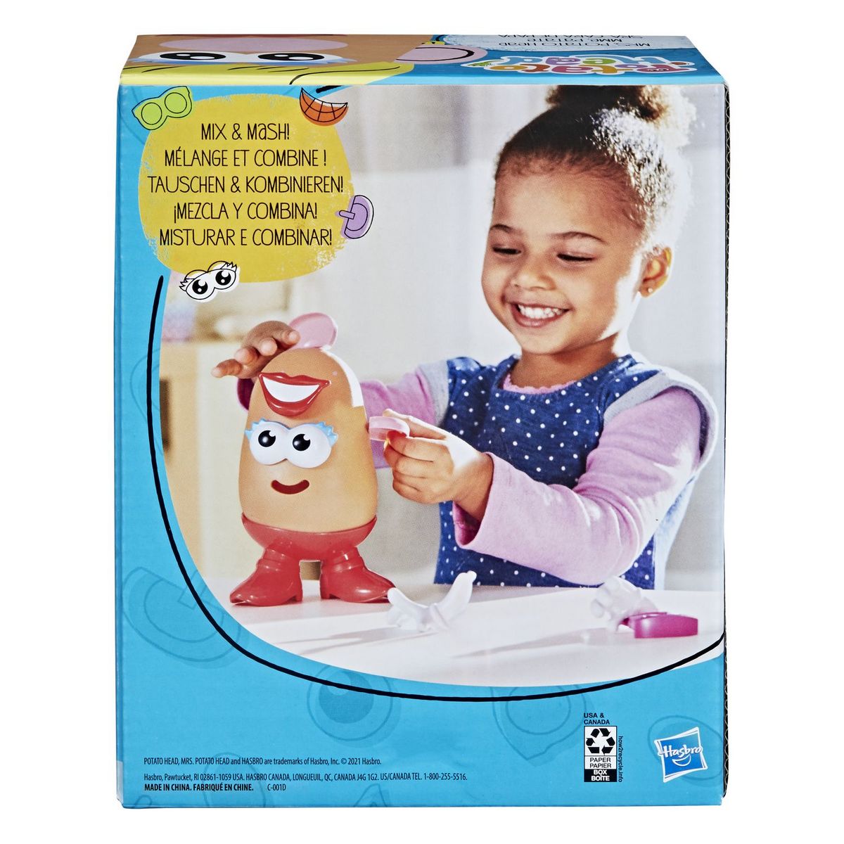 HASBRO Tête de pomme de terre, Madame Patate classique