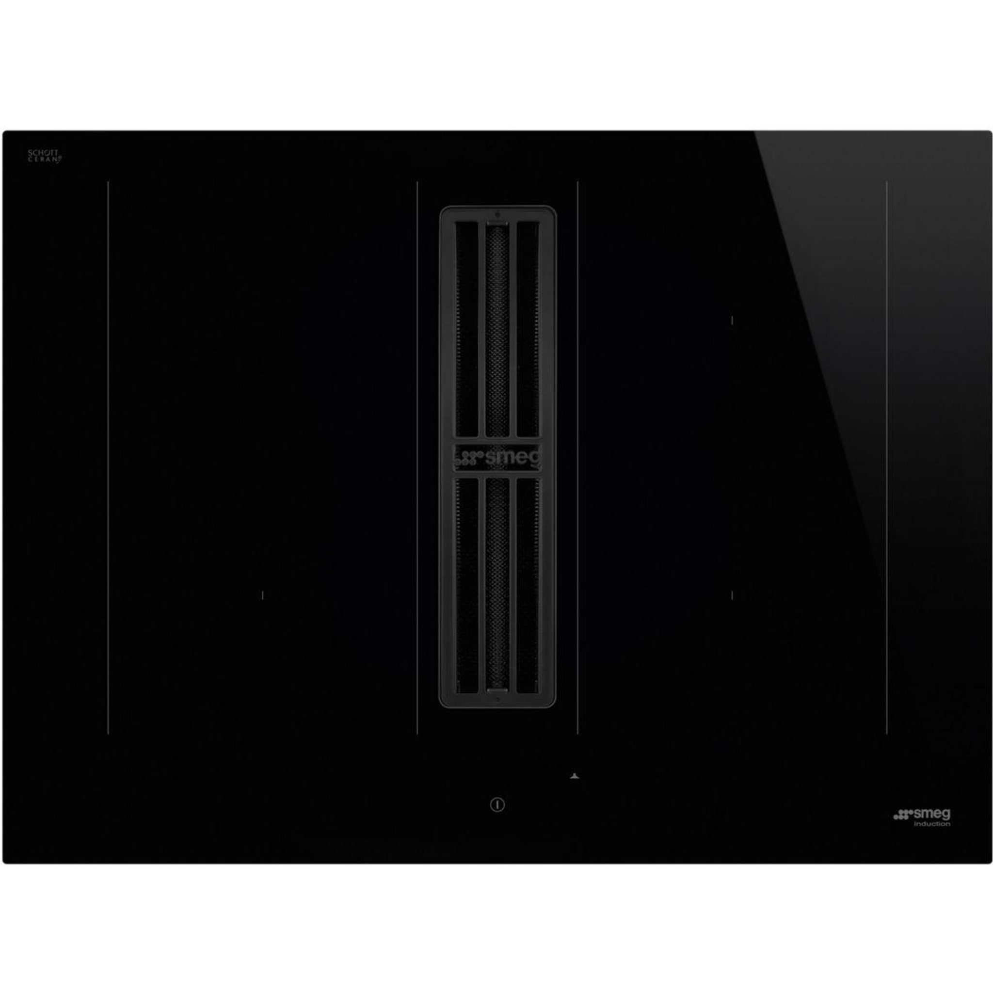 SMEG Plaque induction aspirante HOBD472D2