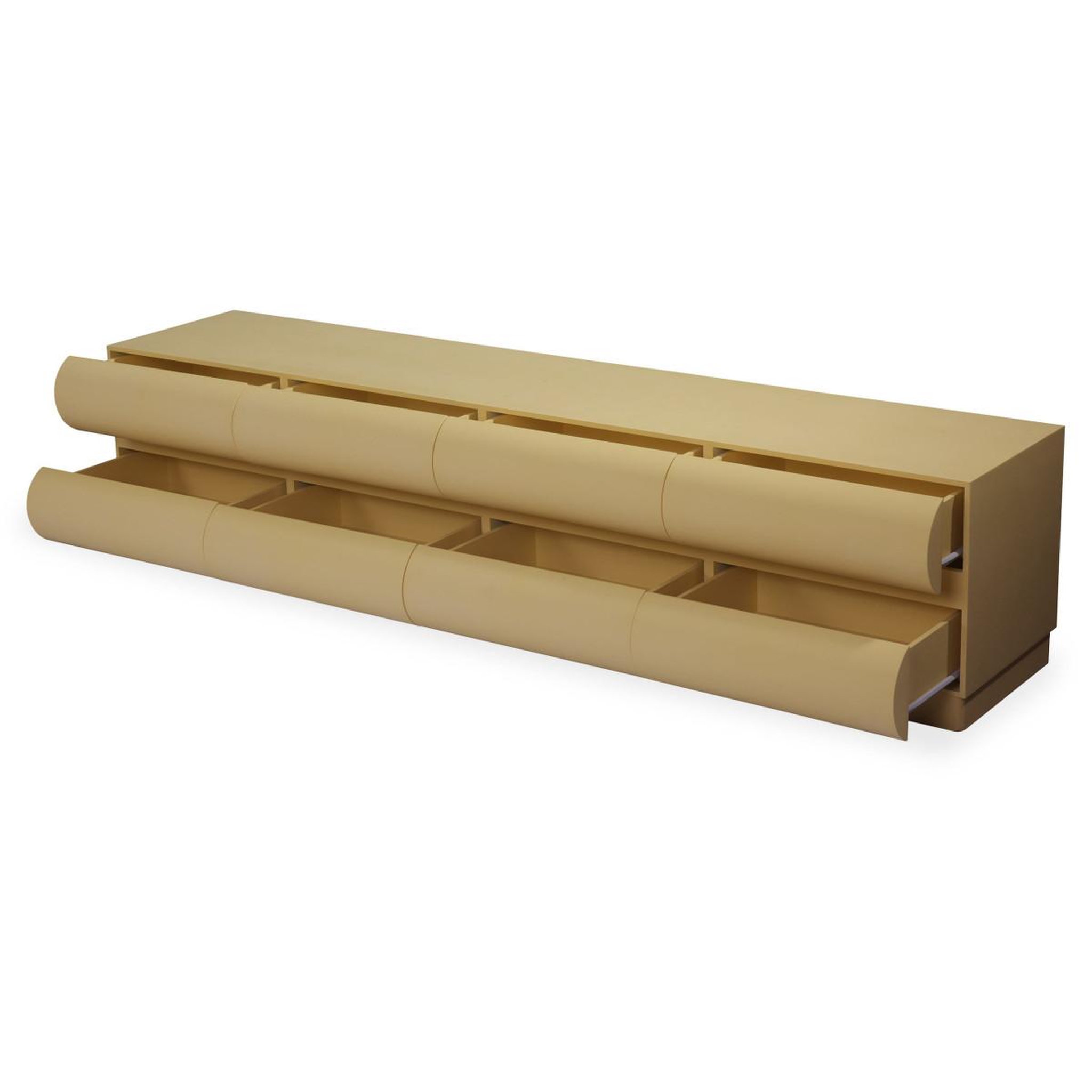 Voir la diapositive 3 : Paris Prix Meuble tv 8 tiroirs  sherazade  180cm beige
