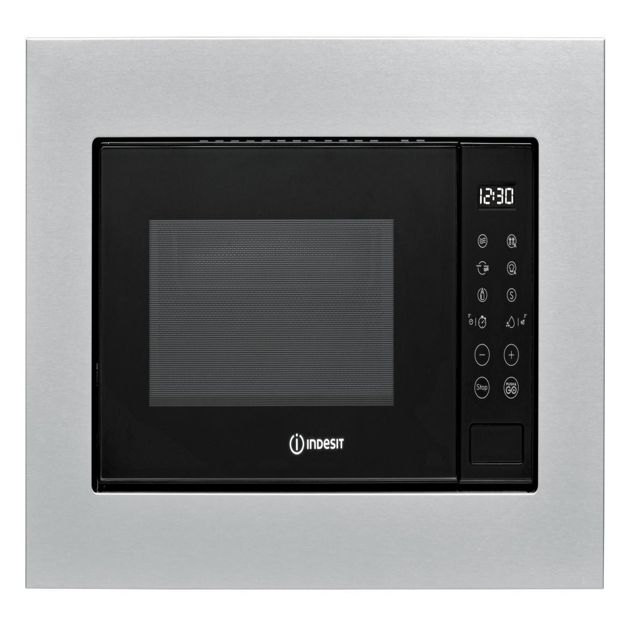 Indesit Indesit MWI 120 GX.1 Acier inoxydable Micro-ondes grill Intégré 20 L 800 W