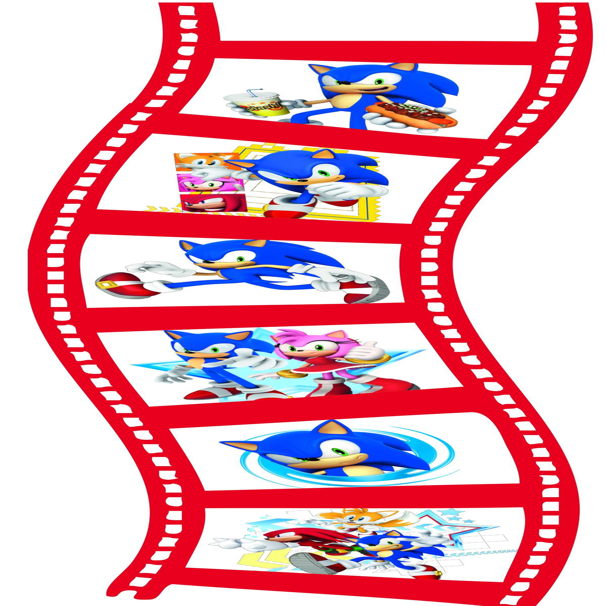 Voir la diapositive 4 : Lexibook Projecteur à histoires et lampe torche Sonic