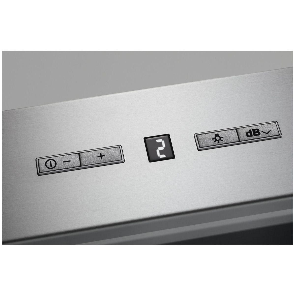 ELECTROLUX Hotte décorative murale EFF90563OX Breeze H2H