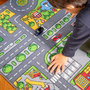 Voir la diapositive 6 : PLAY4FUN Tapis de jeu - Circuit de voiture en ville - 100 x 67 cm
